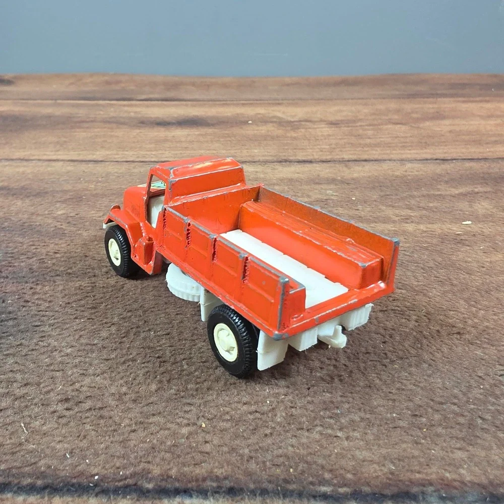 Tootsie Deuce 1/2 Truck Boys One Size Orange Good Vintage Plastic Dump Truck USA